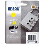 Epson C13T35944010 Cartouche d'encre compatible avec Imprimante WF4720DWF Jaune Amazon Dash Replenishment est prêt