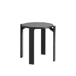 HAY - Rey Stool REY22, Deep black water-based lacquered beech - Sittpallar - Bruno Rey - Svart - Trä
