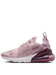 Nike Women'S Air Max 270 Trainers - Light Pink