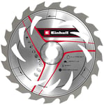 kwb by Einhell HM Saw Blade Hand Circular Saw Accessories (Diameter 165 x 20 mm, 24 Teeth, High-Speed Saw Blade, Ideal for Use with Battery-Powered Devices), 49584759, Silver