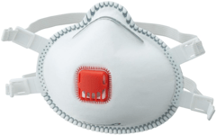 Filtrerande halvmask med Ventil FFP3 (5-pack)