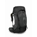 Osprey Atmos AG 50L lätt vandringsryggsäck (herr) - Black,S/M