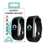 Gymcline Vesper Fitness Activity Body Health Tracker Wrist Watch Black Colour