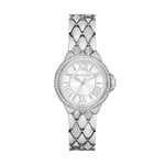 Michael Kors Women's Watch Camille Three-Hand, Stainless Steel, MK4804