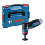 Bosch Slipemaskin vinklet gwg 12v-50s l-b solo l-boxx uten batteri og lader 