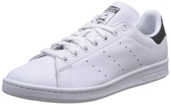 adidas Stan Smith, Men's Low-Top Sneakers, White (Footwear White/Core Black/Footwear White 0), 10.5 UK (45 1/3 EU)