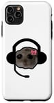 iPhone 11 Pro Max Sad Hamster Meme Sad Hamster Gamer with Headset Head Case