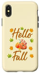 iPhone X/XS Hello fall, pumpkin season, Autumn Vibes Happy Fall Autumn Case