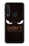 Do Not Touch My Phone Case Cover For Motorola One Macro, Moto G8 Play