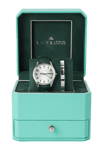 Lily & Lotus Klocka med läderarmband CM-220910 Grön