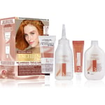 L’Oréal Paris Excellence Universal Nudes Permanent hårfarve Skygge 7UR Universal Copper 1 stk.