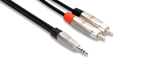 REAN 3.5 mm TRS to Dual RCA 0.9m