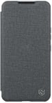 "Qin Book PRO Cloth Case Galaxy S23 Plus" Grey