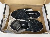 Womens Converse One Star Platform Sandals Slides size UK 4 EU 37 Black & White
