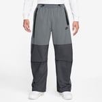 Nike Träningsbyxor Tech Woven Oversized - Grå/Antracit/Svart, storlek Large