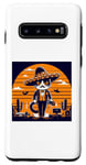 Coque pour Galaxy S10 Jeux vidéo amusants Cinco De Mayo chat noir Kids Let's Fiesta