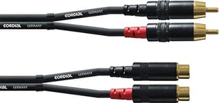 CORDIAL Câble audio Rca mâle/femelle 3 m