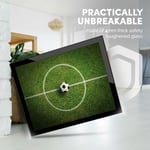 A3 Glass Frame - Football Pitch Soccer Ball Sports Game Art Gift #8681