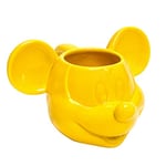 Joy Toy 62125 Mickey Mouse 3D Céramique Jaune 13,5 x 12 x 8,5 cm