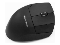 Contour Unimouse - Vertikal mus - ergonomisk - högerhänt - 7 knappar - trådlös - trådlös USB-mottagare
