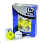 Second Chance Callaway Supersoft Lot de 12 balles de Golf de récupération Grade A, Mixte, CAL-Supersoft-50-A, Blanc, 50