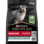 Purina Proplan Medium Puppy Digest Chiot Agneau 4 x 3 kg (L'emballage Peut Varier)
