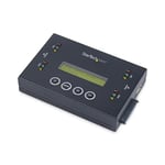 StarTech.com Duplicateur et Effaceur de Disque Dur Autonome 1:1, Cloneur et Effaceur de HDD/SSD SATA et de Clé USB, Écran LCD, Conforme à la Norme TAA, Indépendant de l'OS (SU2DUPERA11)