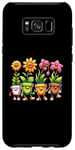 Coque pour Galaxy S8+ Orchidée Plante Fleurs Jardinage Fleur Botanique Jardinier