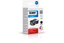 KMP MULTIPACK C97V - 2-pack - Lång livslängd - svart, färg (cyan, magenta, gul) - kompatibel - bläckpatron (alternativ för: Canon 8286B001, Canon 8288B001, Canon CL-546XL, Canon PG-545XL)