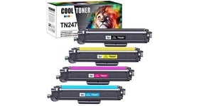 Cool toner compatible tn-243cmyk tn247 tn-247 tn243 cartouches de toner pour brother mfc-l3750cdw dcp-l3550cdw mfc-l3770cdw hl-l3210cw hl-l3270cdw hl-