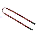 "Artisan & Artist Silk Camera Strap W/ Traditional Japanese Pattern, Black/Red (Acam-317)"