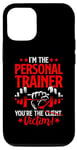 iPhone 12/12 Pro You're The Victim Fitness Workout Gym Weightlifting Trainer Case