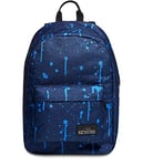 Seven Backpack, IMUSICPACK Knapsack, Book Bag, for Teen, Girls&Boys, Large Capacity, For School, Sport, Free Time, Laptop Sleeve, with Earphones, USB-Port, Italian Design, blue