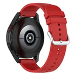 Samsung Galaxy Watch 5 44mm Armband i silikon, röd
