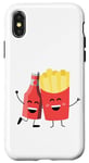 iPhone X/XS Friendship Day Best Friends – Cute Ketchup & Fries Graphic Case
