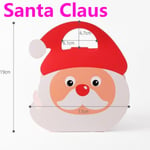 Xmas Bags Candy Box Paper Carrier Santa Claus