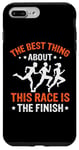 Coque pour iPhone 7 Plus/8 Plus Best Thing About This Race Is The Finish Triathlon Marathon
