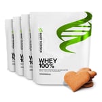 Body Science 4 st Whey 100% Christmas Edition Gingerbread 1 kg