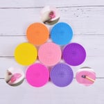 Silicone Makeup Brush Cleaner Washing Scrubber Board Cosmetic Cl Orange