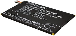 Batteri till PL-C04 för DOOV, 3.8V, 2030 mAh