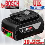 6.5Ah For Bosch Professional Lithium-Ion Battery GBA18V GBA BAT609 BAT610 BAT620