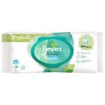 48 x Pampers Harmonie Aqua Water-based Baby Wipes Plastic Fragrance Alcohol-free