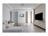 Neomounts Wl40s-850Bl18 - Monteringssats (Vesa-Platta, Väggplatta, Dekorativt Skydd, Fästadapter, Kabelskydd) - För Lcd-Display