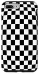 iPhone 7 Plus/8 Plus Black and White Checkered Checker Checkerboard Cute Case