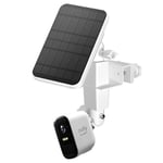 Pack accessoires photo,Support de gouttière extérieure 2 en 1, pour panneau solaire Eufy et Eufycam 2-2C-E-2 - White[D7425]