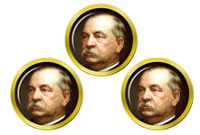 President Grover Cleveland Golf Ball Markers
