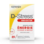 Sticks D-stress Booster Synergia - La Boite De 20 - 80 G