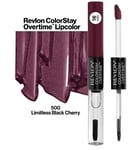 Revlon Colorstay Overtime 16 Hour Lipstick 500 Limitless Black Cherry