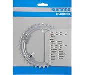 Shimano FC-5800 chainring 34T-MA for 50-34T, silver