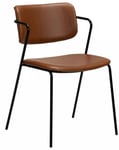 Dan-Form - Zed Stol Ljusbrunt Vintagekonstläder